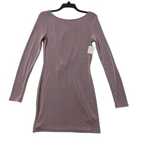 Intimately Free People Call Me Later Slip Mini Dress In Dawn Pink Large New